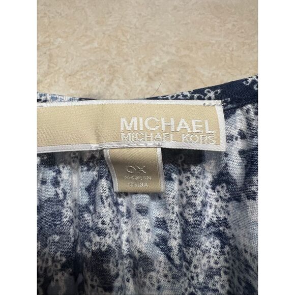Michael Kors Pullover Knit top Sz OX (10/12) Blues - Picture 3 of 7